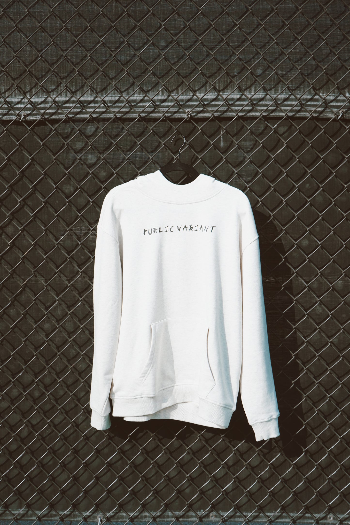 PUBLIC VARIANT (HAPPY SOUL) High Neck Insulated Hoddie