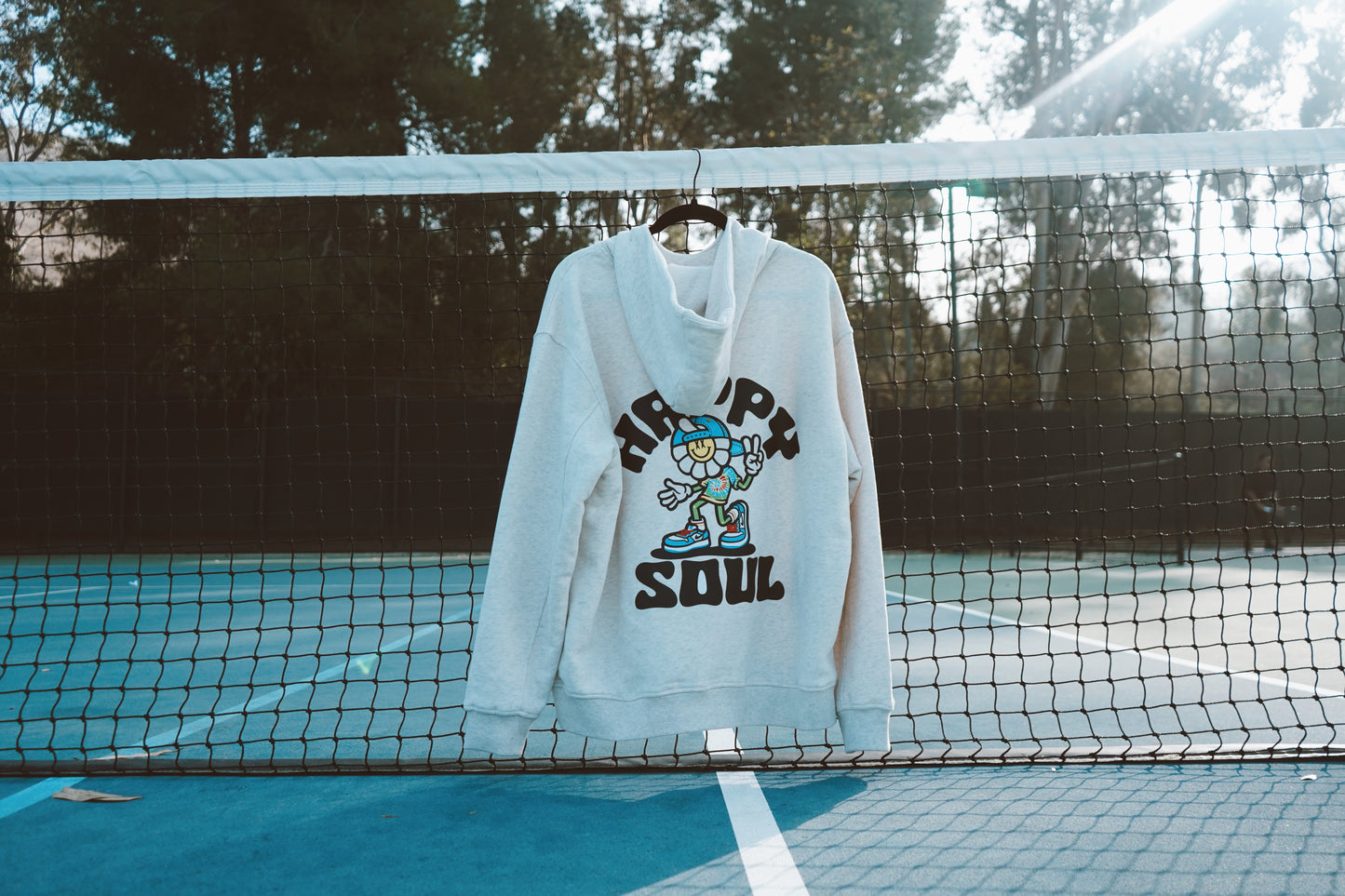 PUBLIC VARIANT (HAPPY SOUL) High Neck Insulated Hoddie