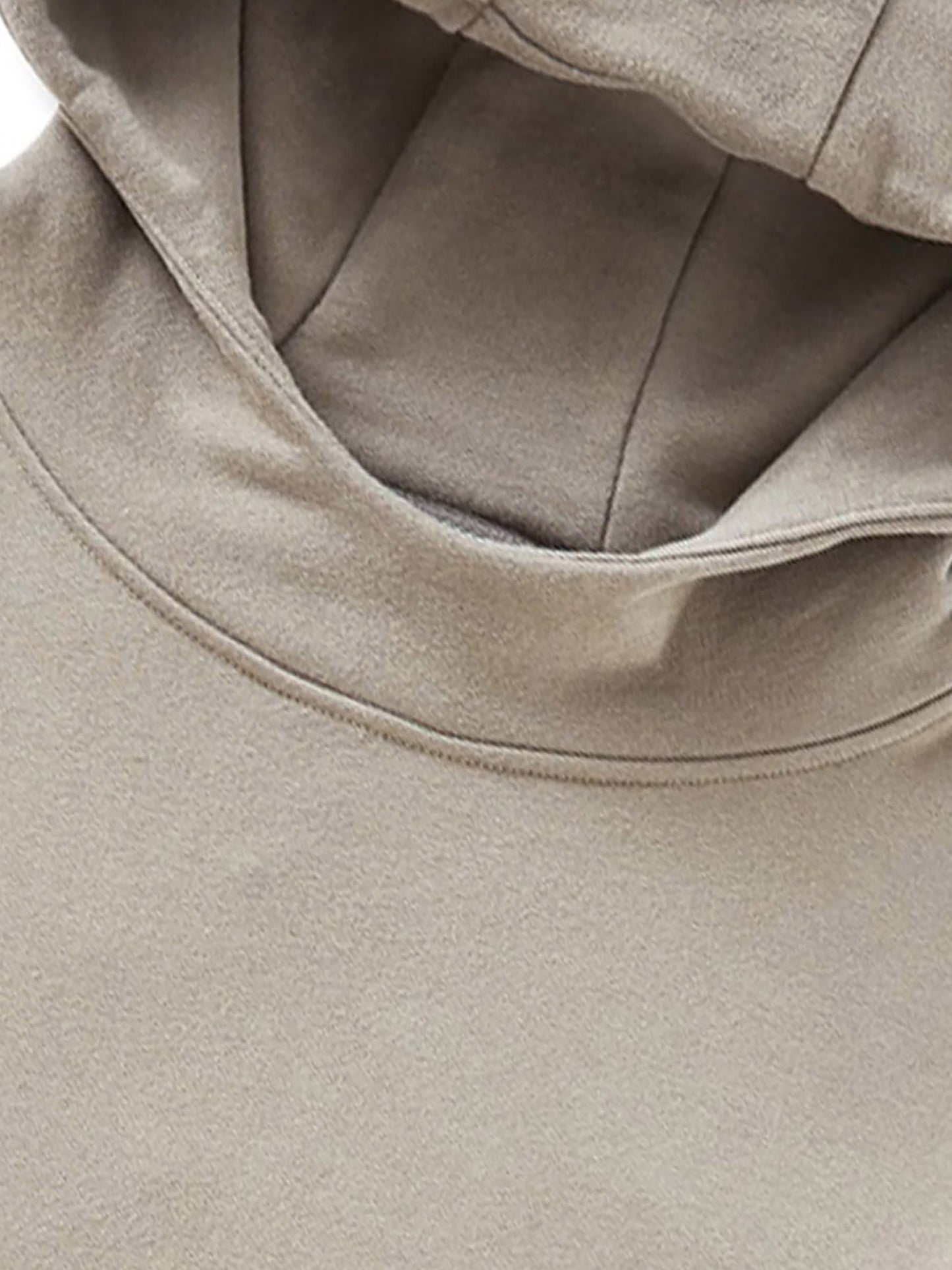 PUBLIC VARIANT (HAPPY SOUL) High Neck Insulated Hoddie